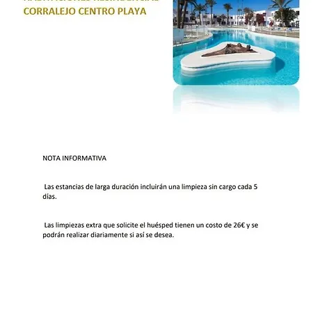 Maison d'hôtes Habitaciones Residencial Corralejo Centro Playa *